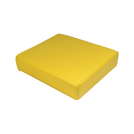 A & I Products Bottom Cushion, Wood Base, 18 x 16, YLW 16" x18" x4" A-AM3463T-6